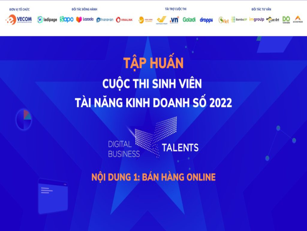 Cuộc thi Sinh viên Tài năng Kinh doanh số 2022